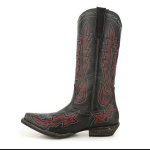 NEW IN BOX Matisse Women's HECTOR Western Black Cowboy Boot Size 8.5